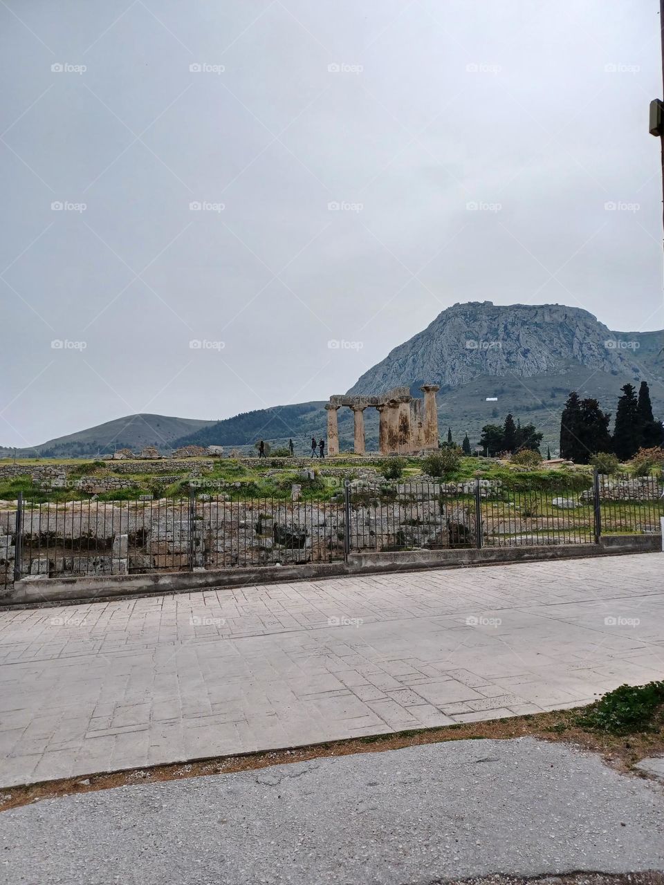 Temple of Apollo, Ancient Korinthos, Greece