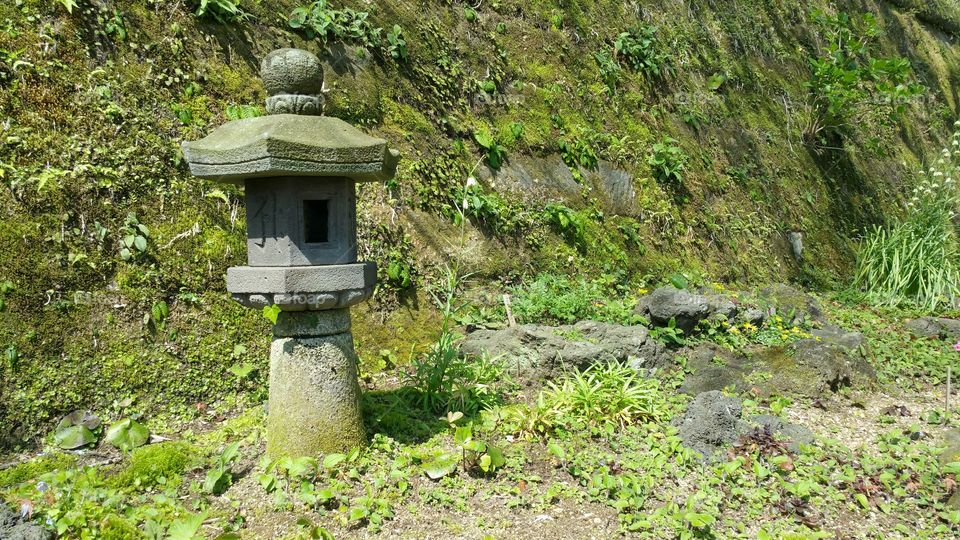 Lantern in Kamakura, Japan