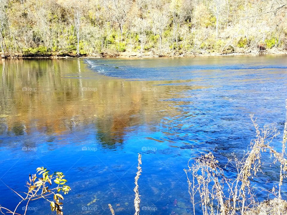 New River flowing through Radford Virginia