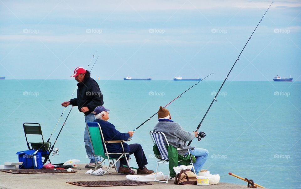 Fishing friends