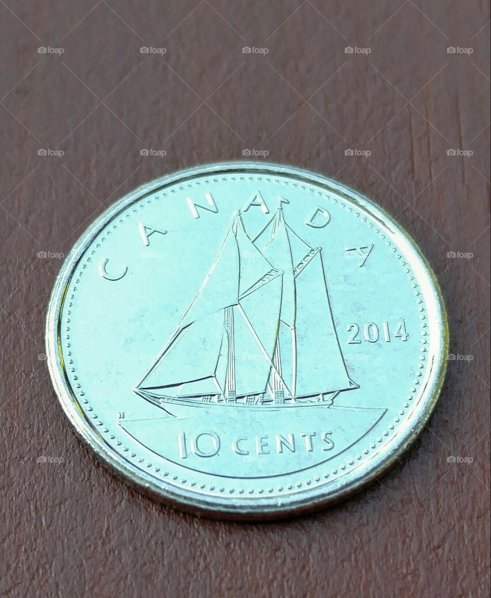 Canadian dime