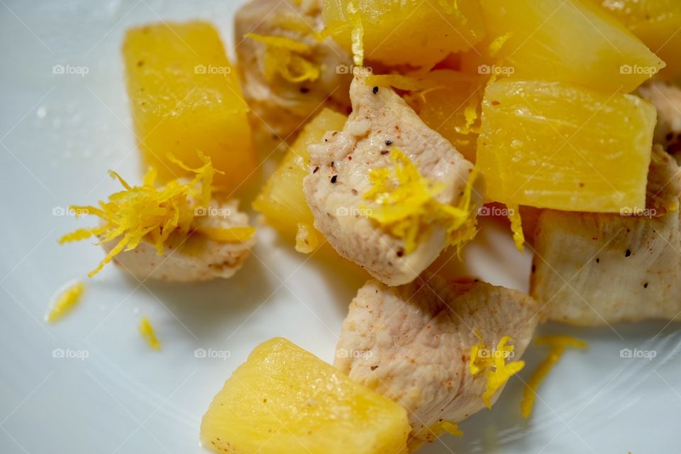 Chicken With Fresh Oranges