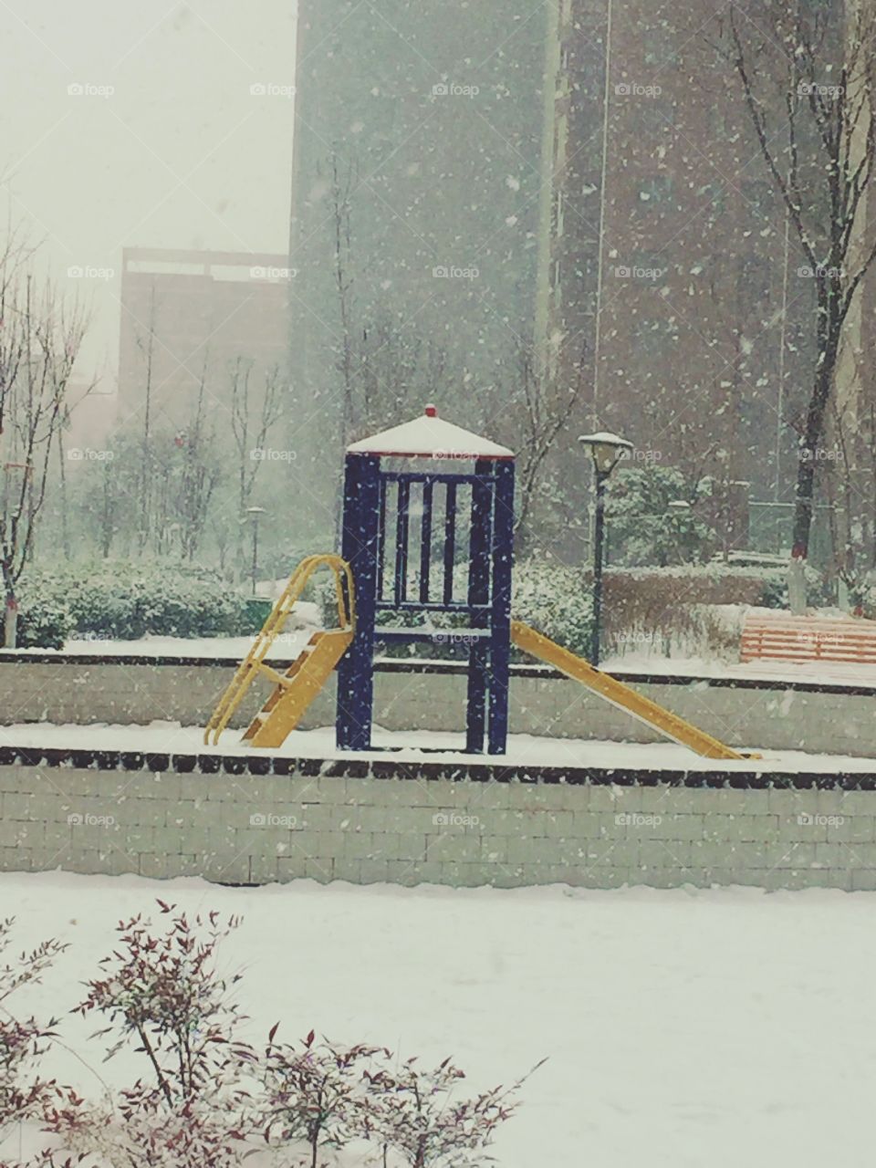 Snow, Winter, No Person, Storm, Water