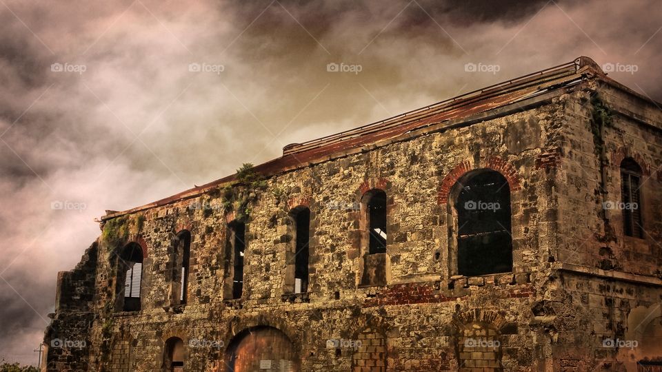 Some run down building on Barbados that I think is cool..