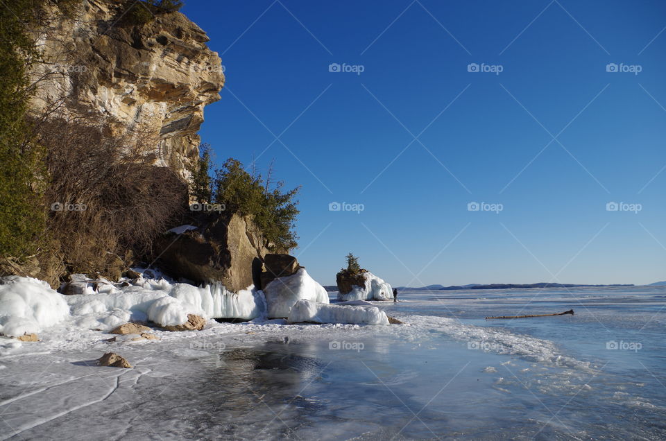 A Wintery Coastline
