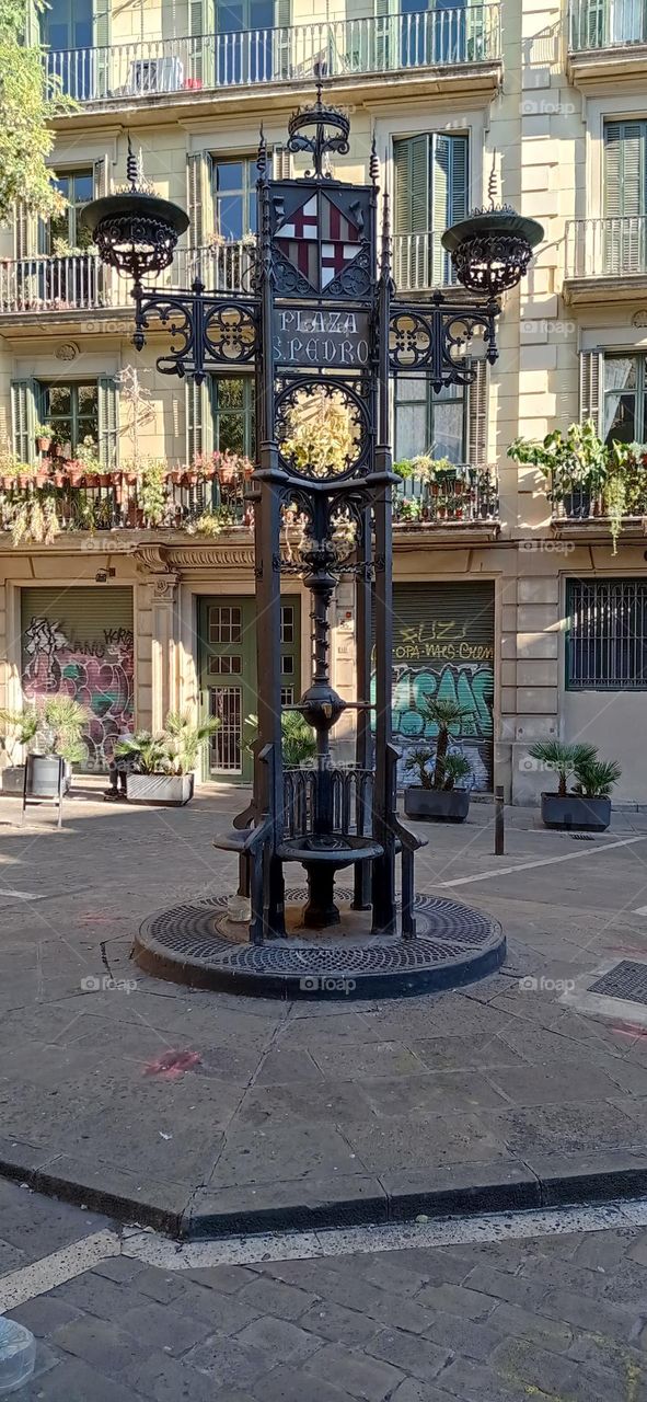 Font modernista de la plaça de Sant Pere
1893
Obra de Pere Falqués