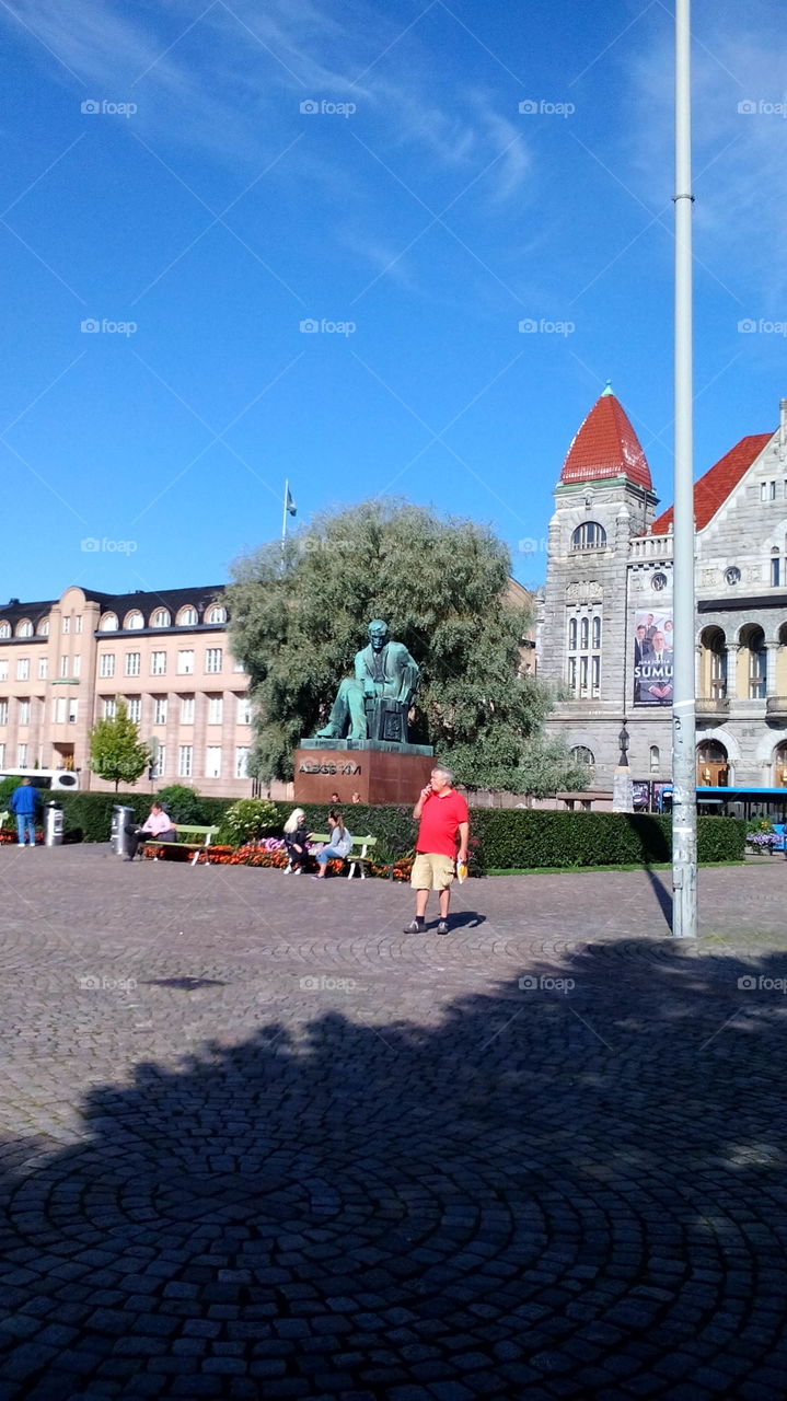 Monument in Helsinki