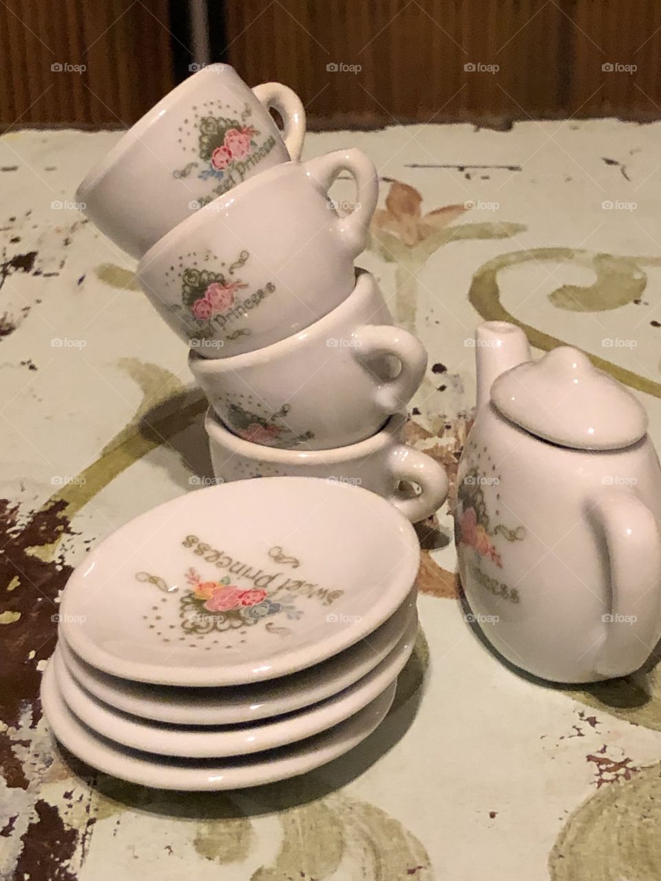 A little people tea set