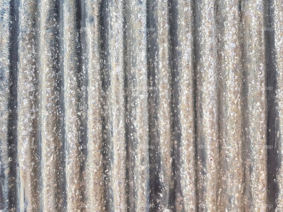 Galvanized iron background