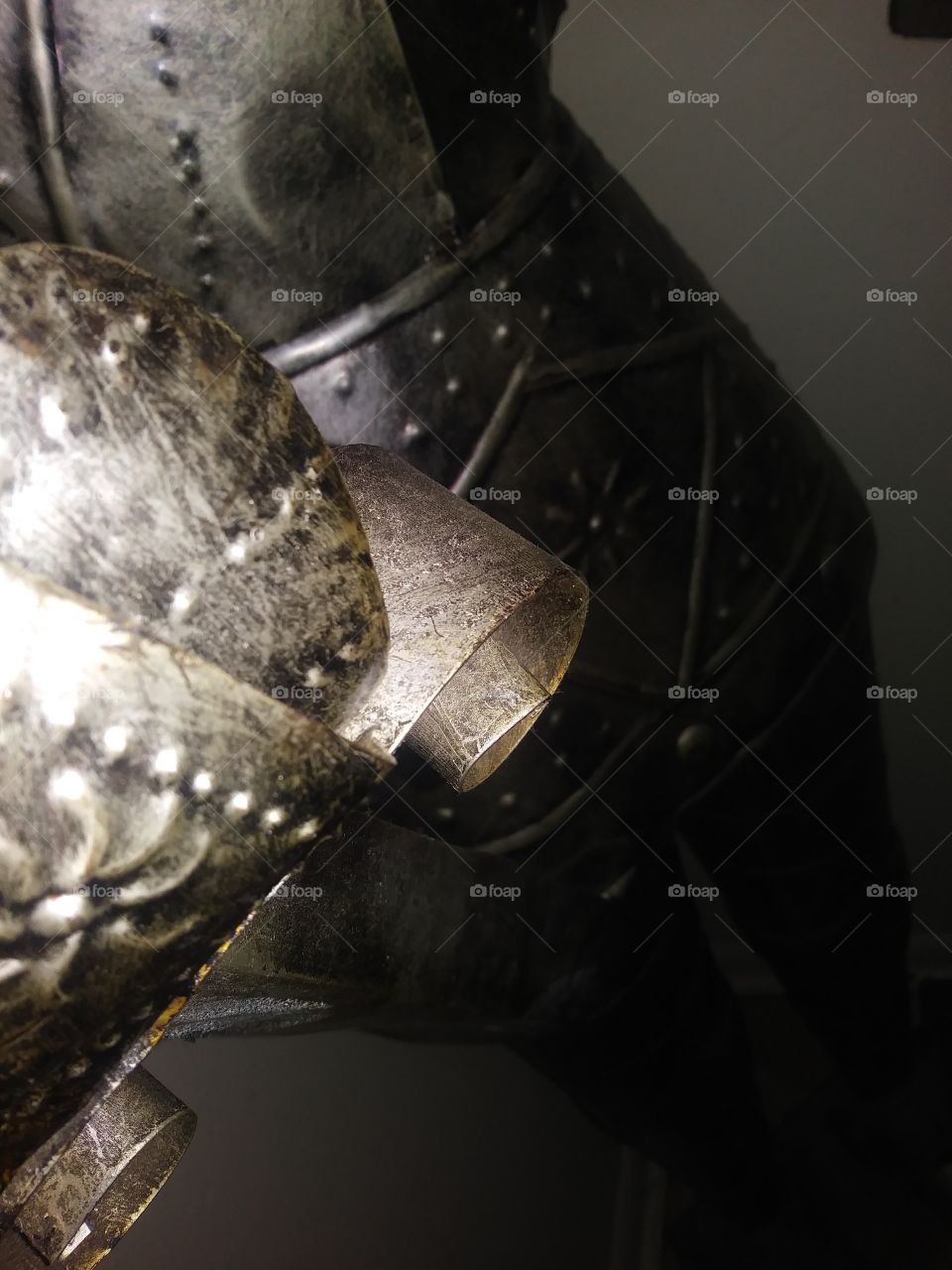 Knight Statue Close Up