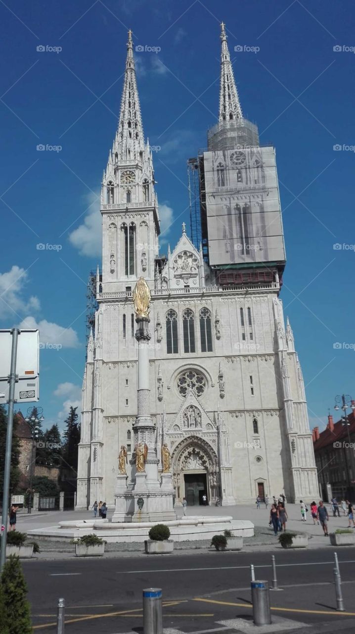 Croatia, cathedral, church, touristic 
