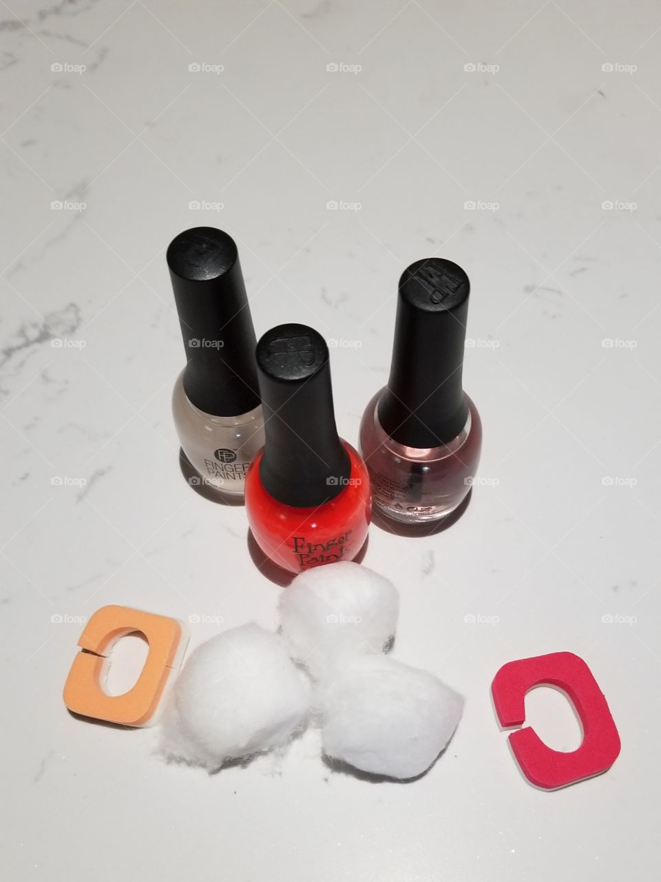 Nail day flat lay