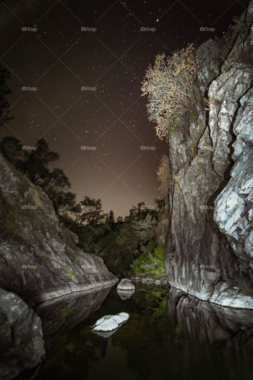 Night under the stars