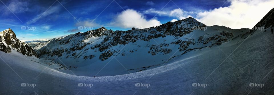 Blackcomb glacier skiing