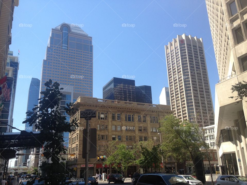 Beautiful downtown Calgary! 