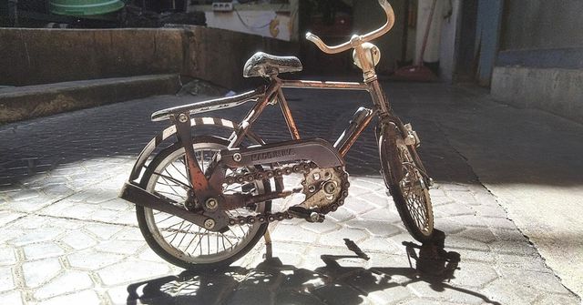 My bicycle (morning day)