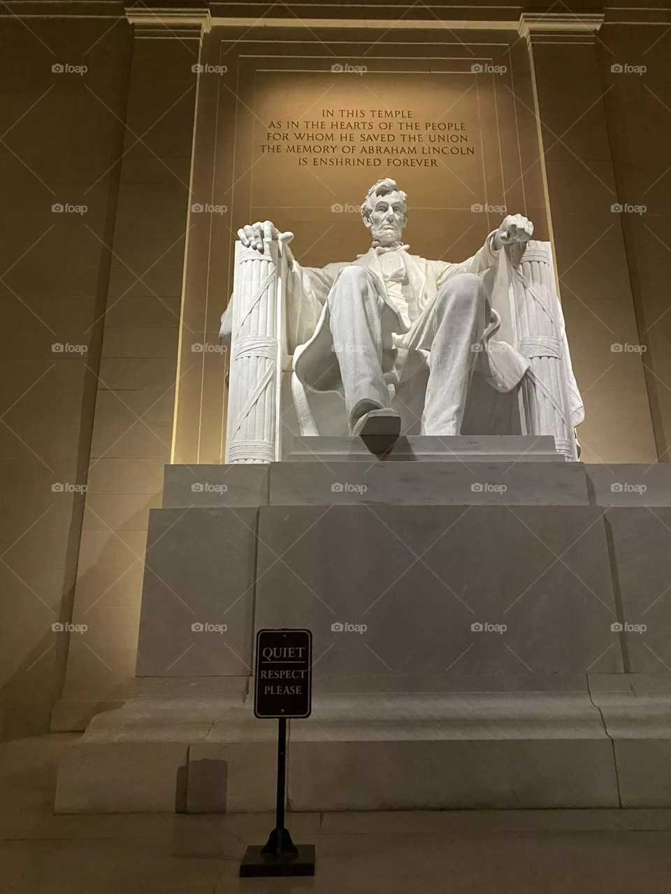 The Lincoln Memorial at Night 