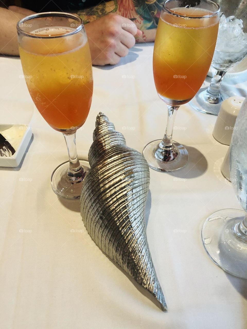 Drinks on the cruise ship 