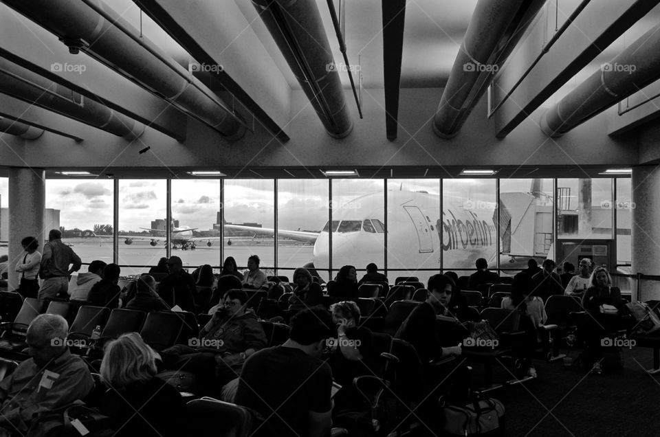 Miami Airport terminal