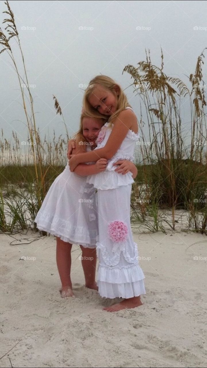 Sisters on the Sand