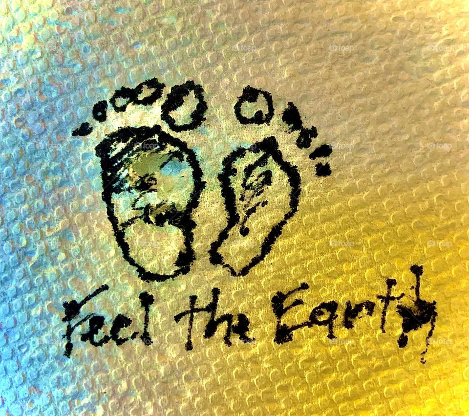 Feel the earth 👣