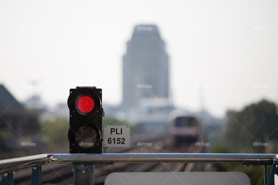 Train traffic lights 