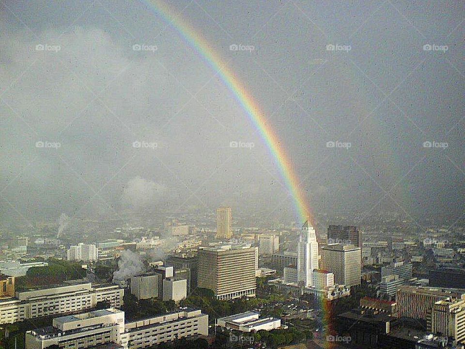 Los Angeles rainbow