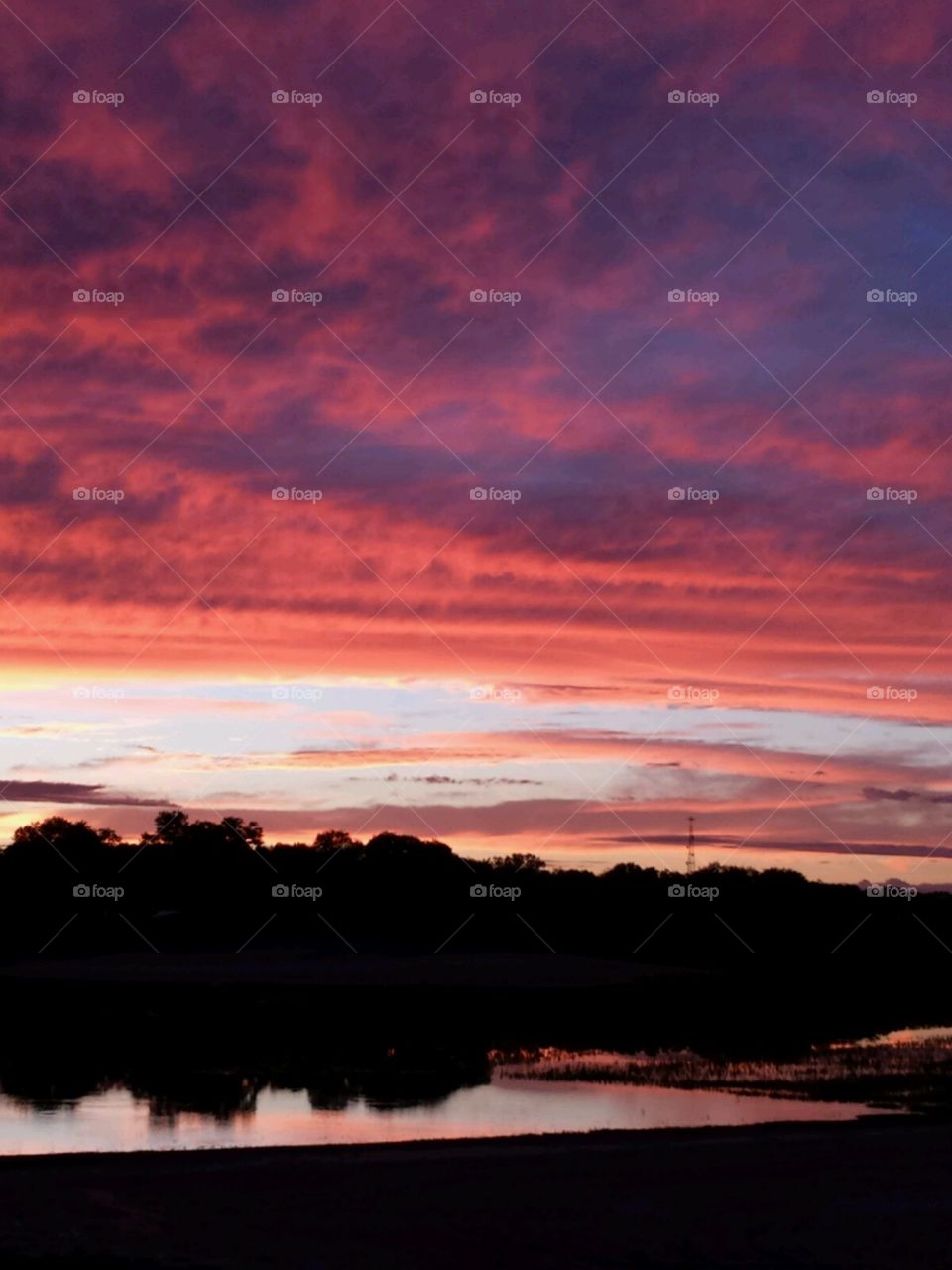 lakelife. last night's sunset