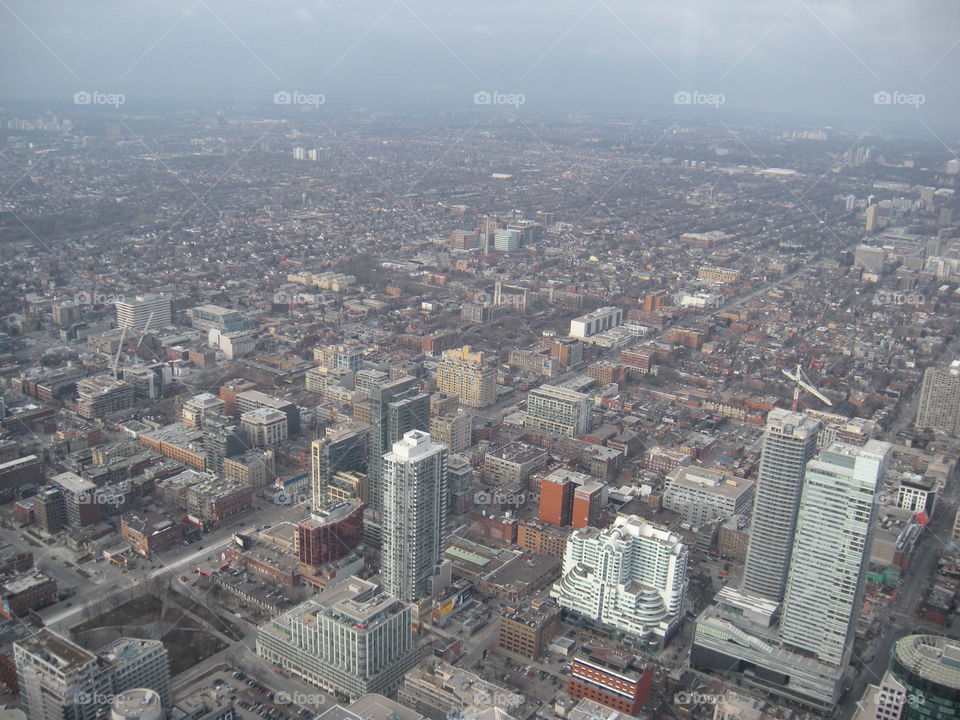 view from CN Tower