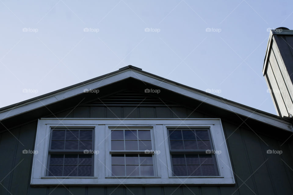 Three windows and a point