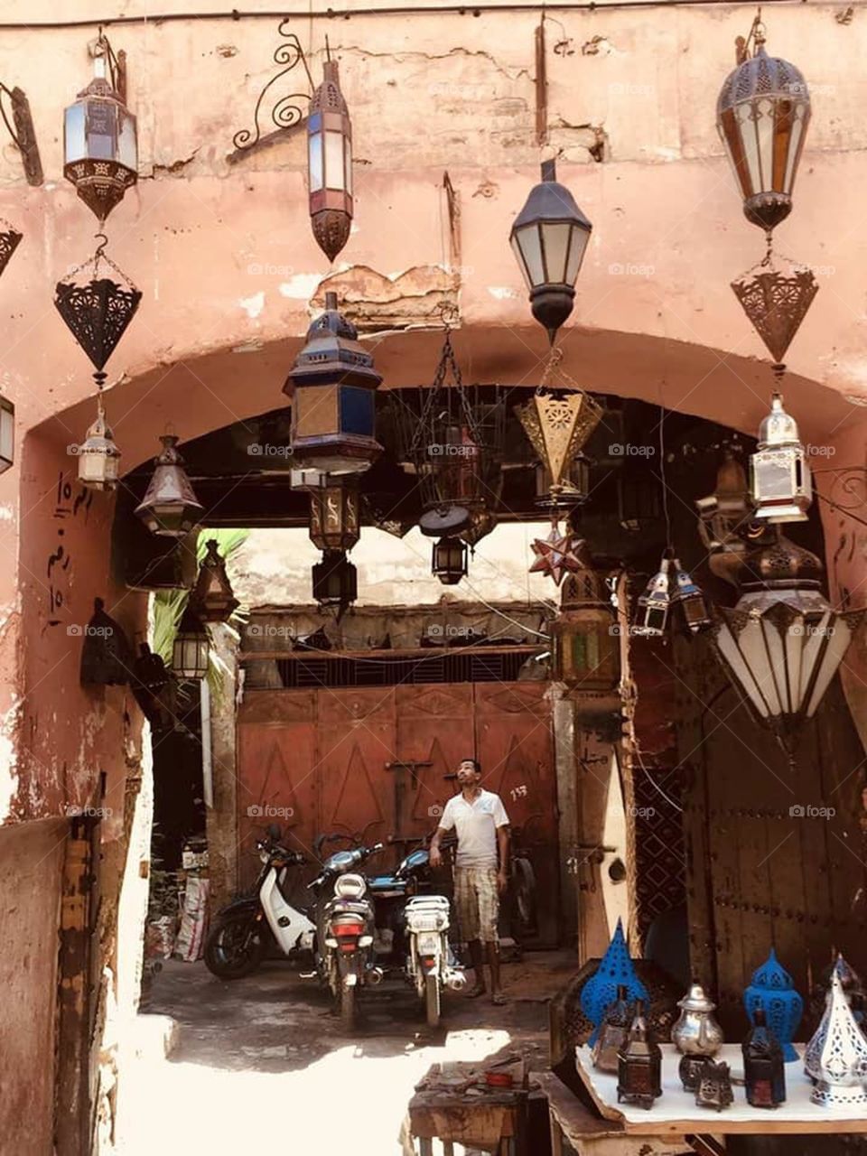 Moroccan traditional lamps