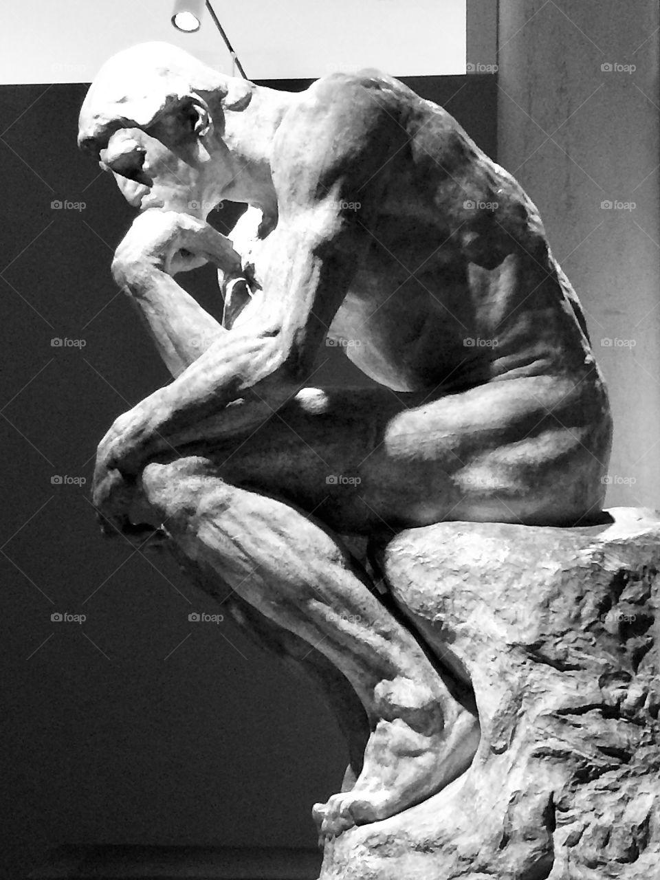The thinker in black and white certainly has a lot to think about this year!