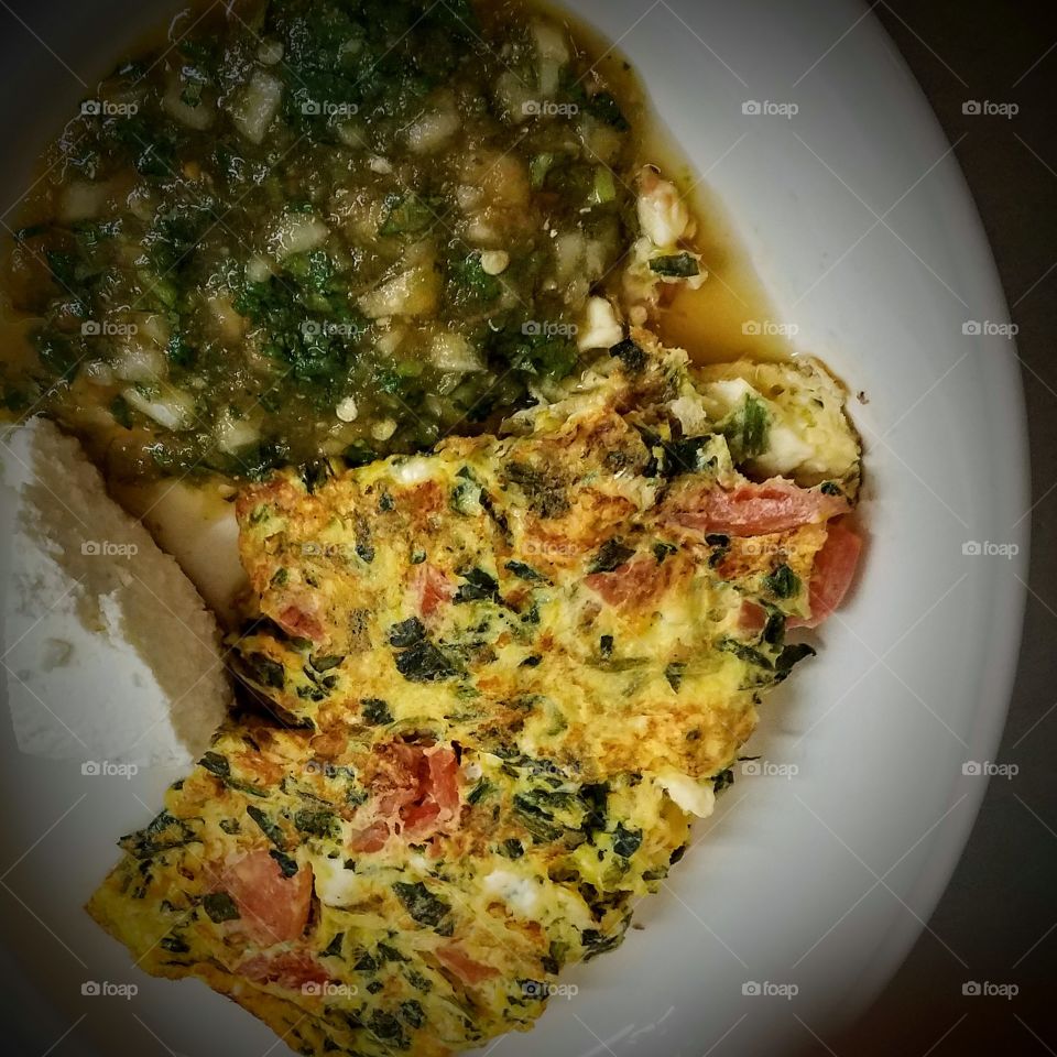 Omelette a la' Mexican