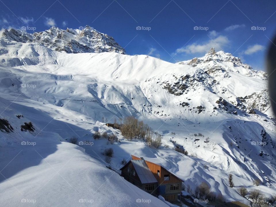 Drass India the second coldest place in world temperature-30