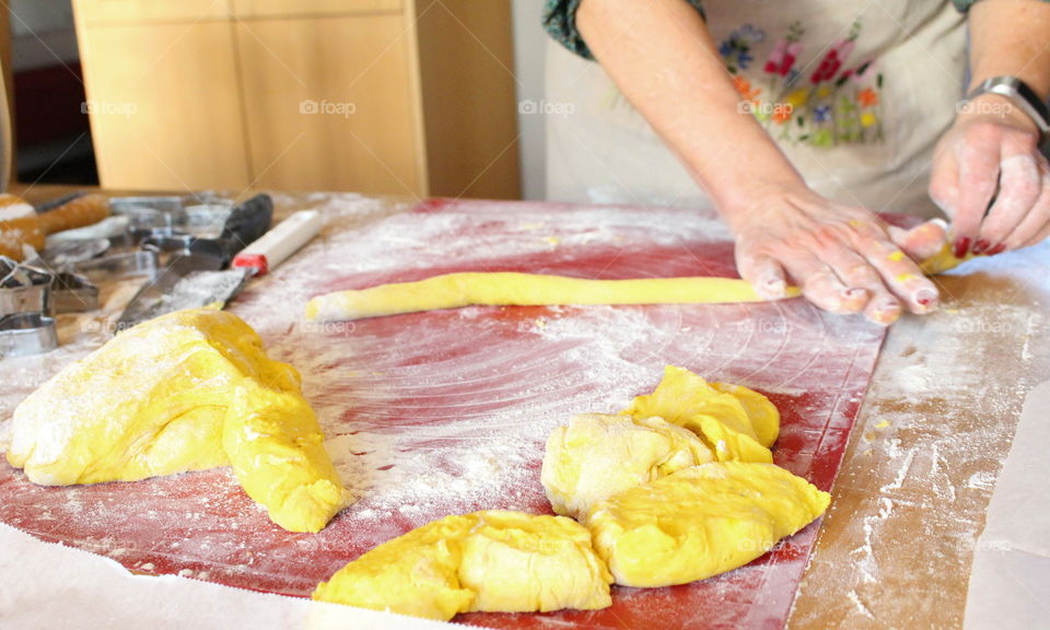 Baking at home for Christmas