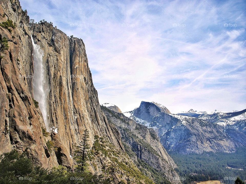 El cap and half dome