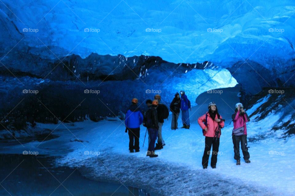 Ice cave, Iceland