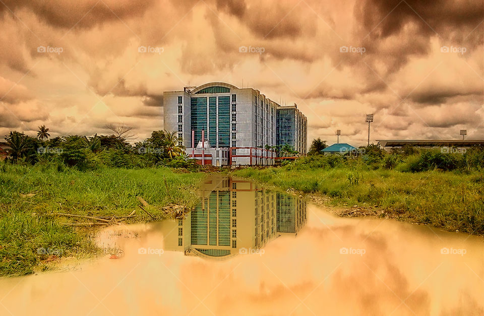 building at Samarinda city