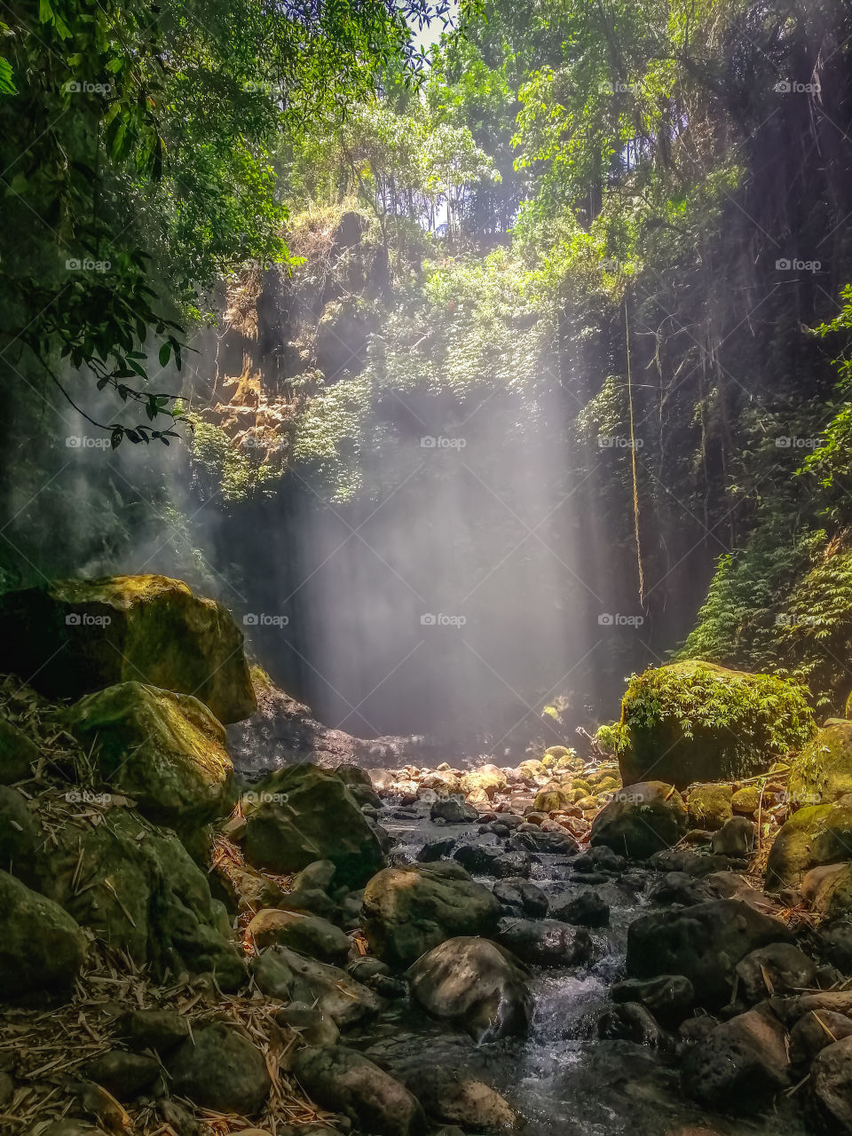 silence morning around Jagir Waterfall