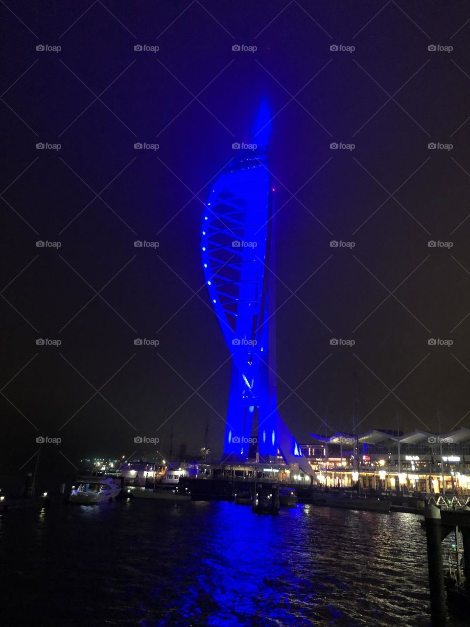 Night view - Portsmouth 