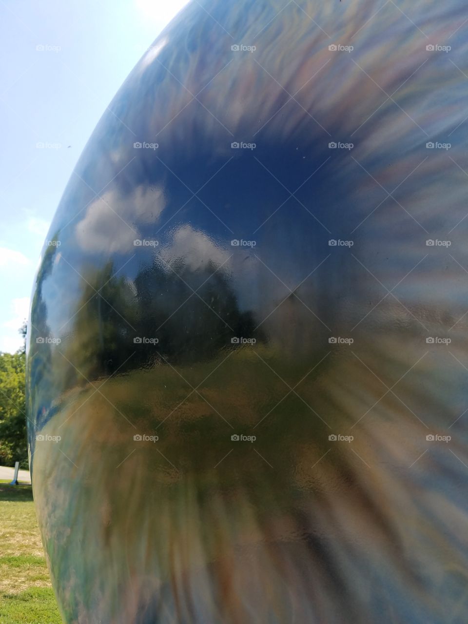 reflections in the eye