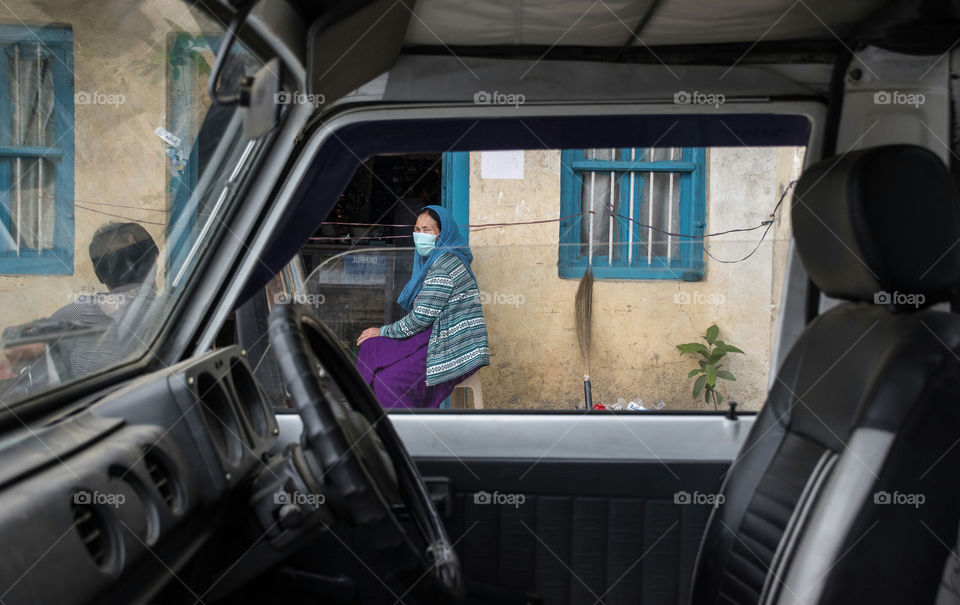 A view from a vehicle's window