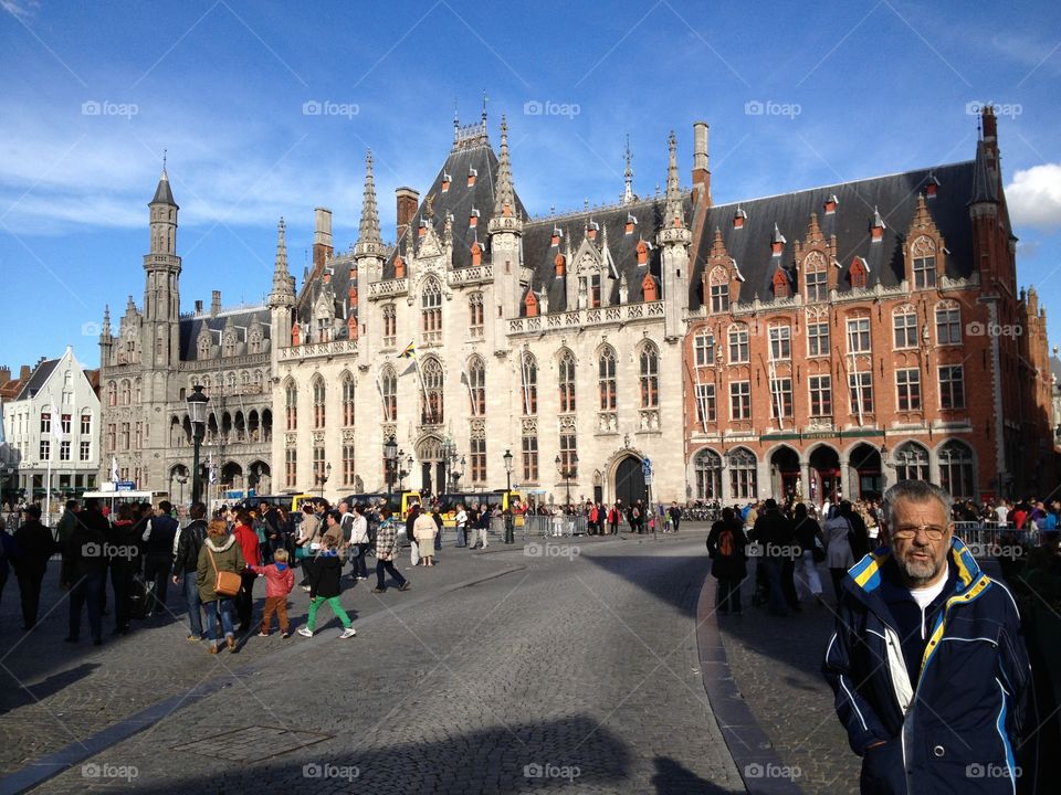 Buildings in belgium. Beautiful architecture in belgium