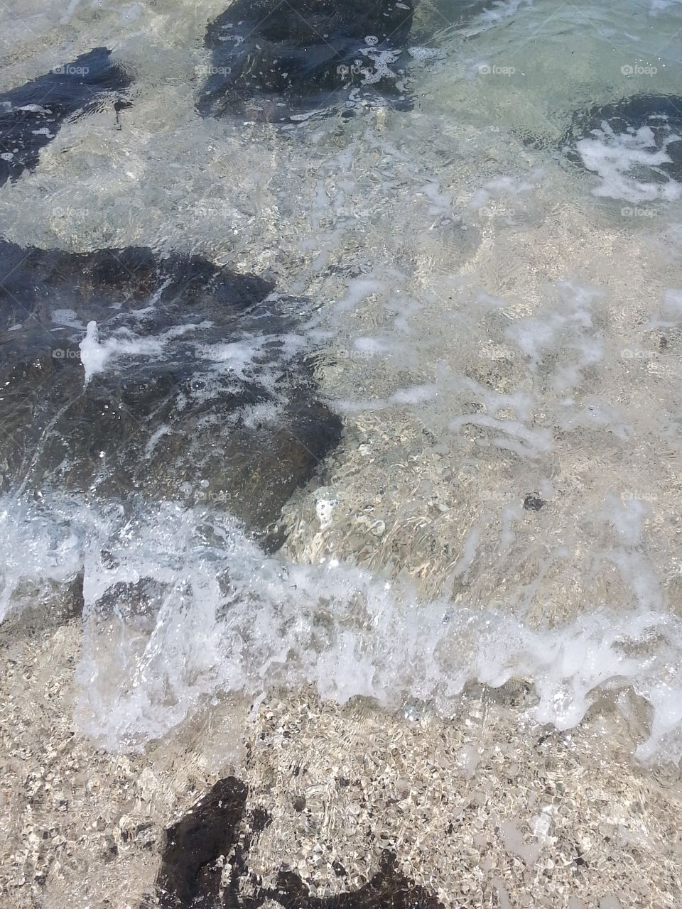 Water, No Person, Nature, Foam, Travel