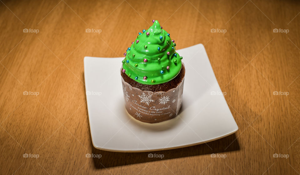 Christmas Cupcake