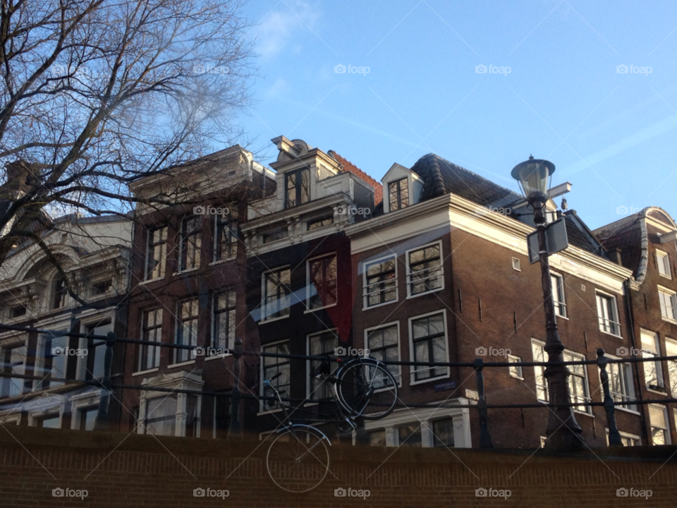 bike canal amsterdam by Nietje70