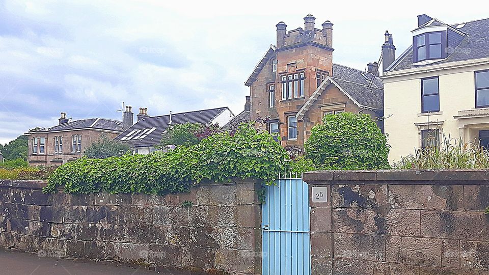 old esplanade houses Greenock