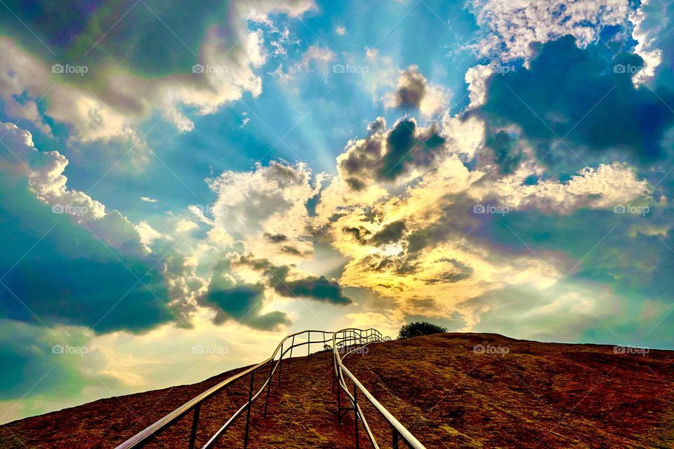 Nature photography - Magical clouds and Sunrays 