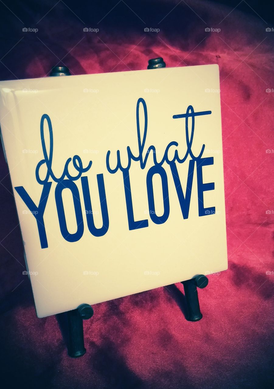 do what you love 