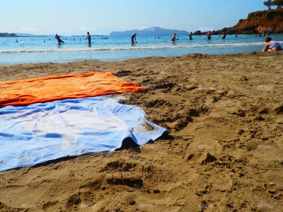 beach greece chania by eytyxhs